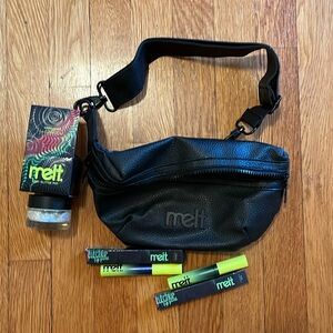 New Melt Fanny Pack Electric Lip Paint Muse Free Love Body Glitter Pot